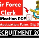 Indian Air Force Clerk Recruitment 2025 » Amazing Notification PDF, Application Form, Big Update