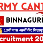 Army Cantt Binnaguri Recruitment 2025 » 10वी पास आर्मी कैंट बिन्नागुड़ी भर्ती