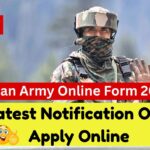  Indian Army Online Form 2025 10+2 TES Post Latest Notification Out, Apply Online