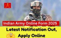  Indian Army Online Form 2025 10+2 TES Post Latest Notification Out, Apply Online