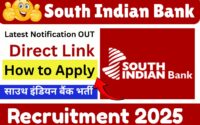 South Indian Bank Recruitment 2025 » Latest Notification OUT, How to Apply , Direct Link