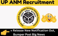 UP ANM Recruitment 2025 » Release New Notification Out, Bumper Post Big News