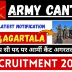 Army Cantt Agartala Recruitment 2025 » Group C Post, Check Detail, Big News