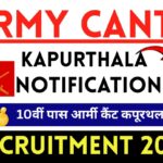 Army Cantt Kapurthala Recruitment 2025 » 10th Pass Eligible, Check All Detail Here, Big News