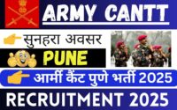 Army Cantt Pune Recruitment 2025 »Notification OUT, Golden Opportunity for Group C Post