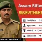 Assam Rifles GD Recruitment 2025 » Constable Post, Notification OUT, Apply Now, Big News