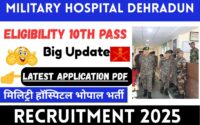 Military Hospital Dehradun Recruitment 2025 : 480 Post Notification Out, All India , Big News