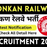 Konkan Railway Recruitment 2025 » Eligibility 10th Pass, Latest Notification OUT, Big News