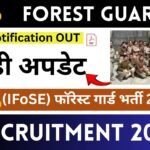 Forest Guard Recruitment 2026 » (IFoSE) Notification Out, Apply Online, Big News