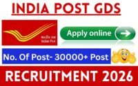India Post GDS Recruitment 2026 Notification PDF– 30000+ Post, Apply Online, Big News