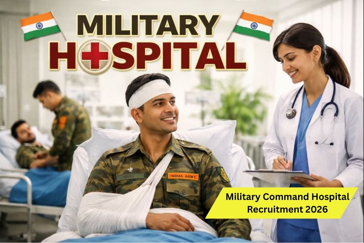 Military Command Hospital Recruitment 2026 : Notification PDF, Apply Mode, How To Apply