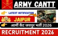 Army Cantt Jaipur Recruitment 2026 » Group C Post, Check All Detail Here, Big News