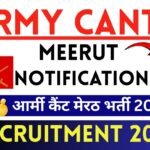 Army Cantt Meerut Recruitment 2026 » 10th Pass Candidate , Salary, How To Apply, Big News