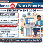 Reliance Jio Work From Home Recruitment 2026 Notification Out, Age Limit, Big Breaking News