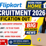 Flipkart Work From Home Recruitment 2026 : Notification Out, Age Limit, Big Breaking News